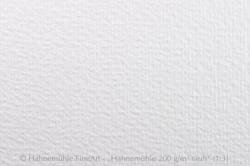 Papel de acuarela de Tina Hahnemühle de 50 x 65 cm, 200 gr/m2, grano grueso