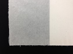 Papel de fibra de Mitsumata de 98 x 62 cm y 16 g del maestro papelero japonés Nishimura