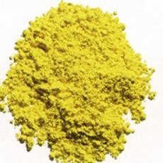 Pigmento sintético: amarillo limón de Italia: frasco 300 gr.