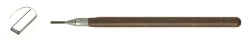 Buril mango largo. anchura: 3,5 mm. longitud: 205 mm