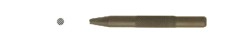 Opus Mallei de acero templado. diámetro: 6 mm. paso: 1 mm. longitud: 120 mm