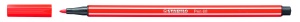 Stabilo: Pen 68 neon: fluorescente rojo