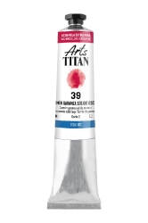 Titan: acuarela extrafina: 20 ml: Carmín Garanza Sólido Oscuro