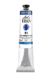 Titan: acuarela extrafina: 20 ml: Azul Manganeso Ftalo