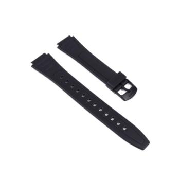 Reloj 10268612 Correa Resina Negra Para Casio uKJ31FlTc