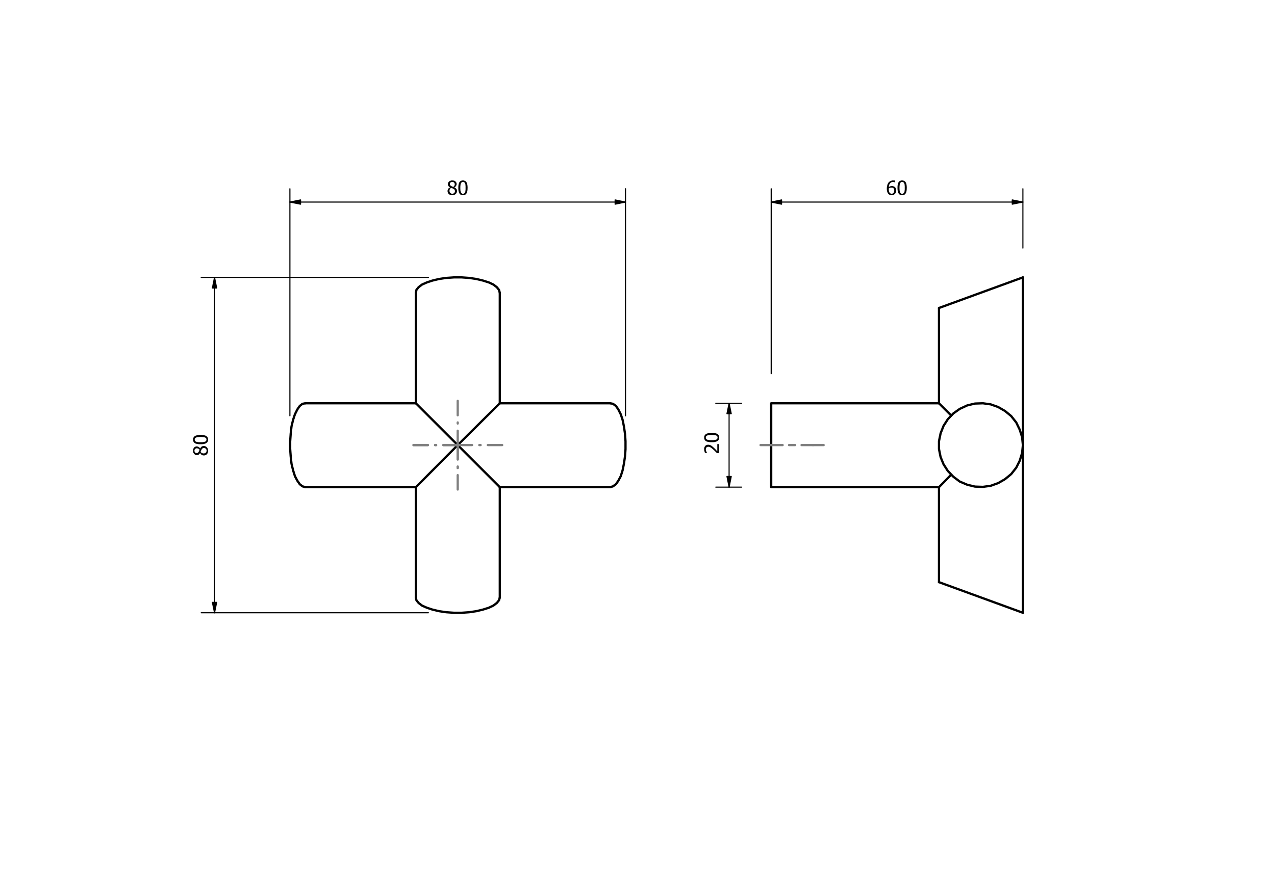 Colgador Equis - Ítem2