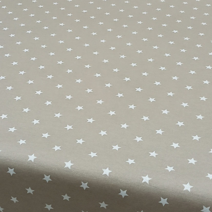 FUNDA MULETTON 130X43CM ESTRELLA BEIGE