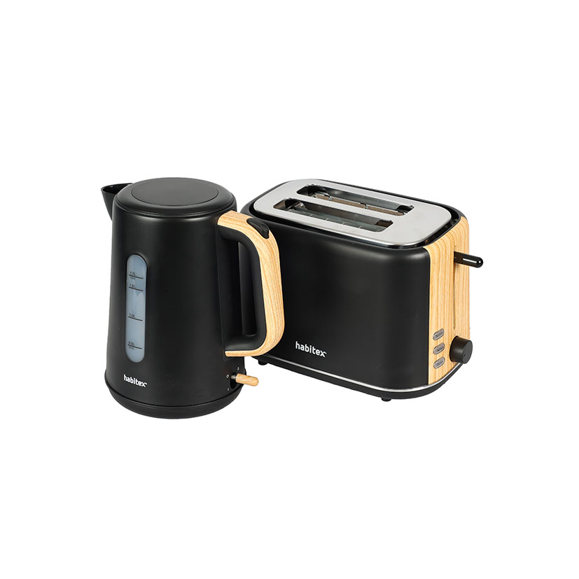 Pack 2 piezas desayuno negro