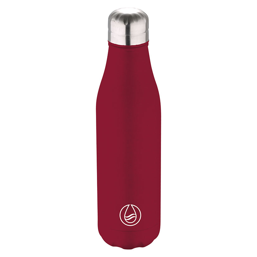 BOTELLA TERMO 500 ML.INOX. ROJA