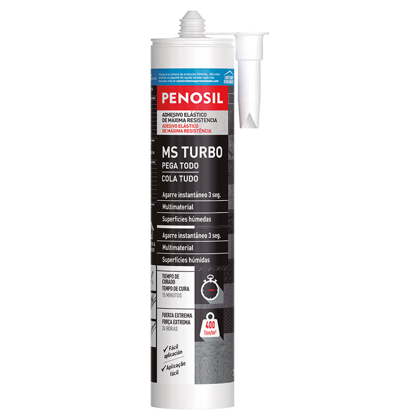 ADHESIVO MS PENOSIL TURBO 290 ML. BLANCO