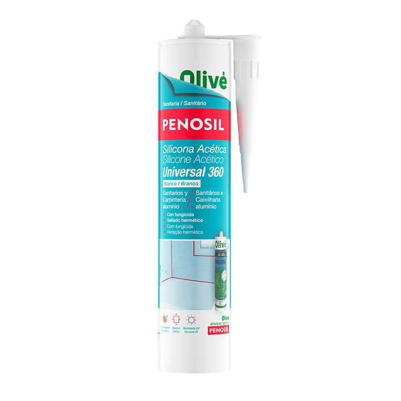 SILICONA OLIVÉ UNIVERSAL 280 ML GRIS