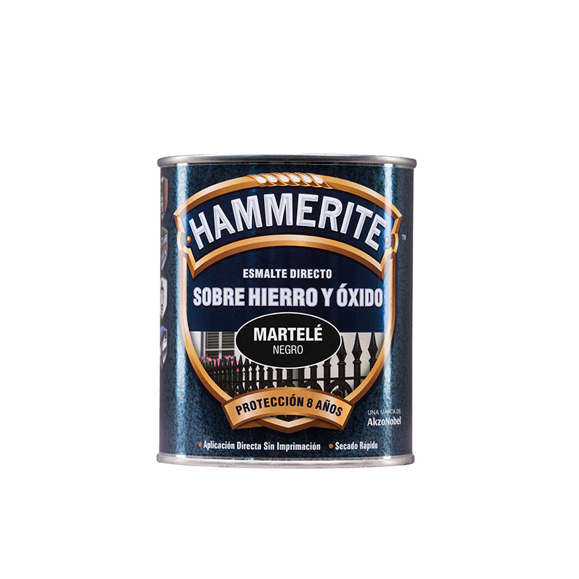 HAMMERITE ESM. MARTELE NEGRO 250ML