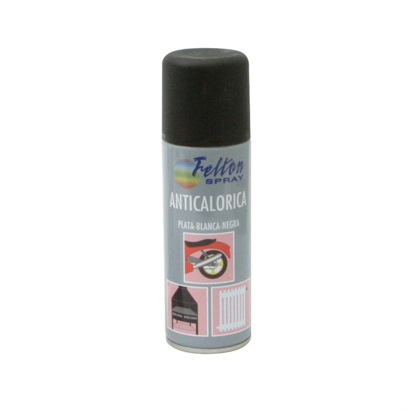 PINTURA SPRAY PEQ.ANTICALOR. NEGRA