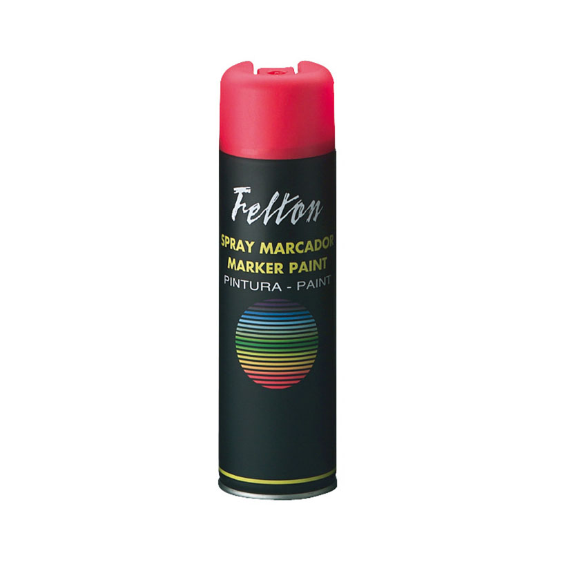 PINTURA TOPOGRAGO FLUOR.ROJO 500 ML