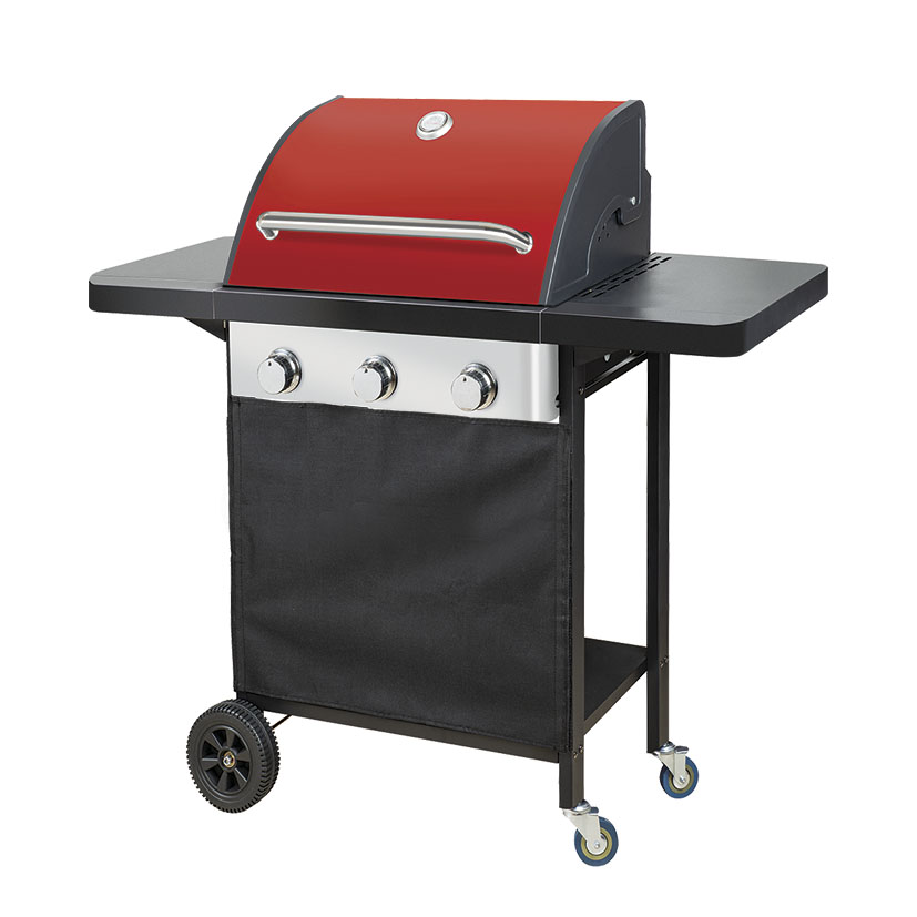 BARBACOA GAS BONTEMPO R124 3 QUEMADOR.