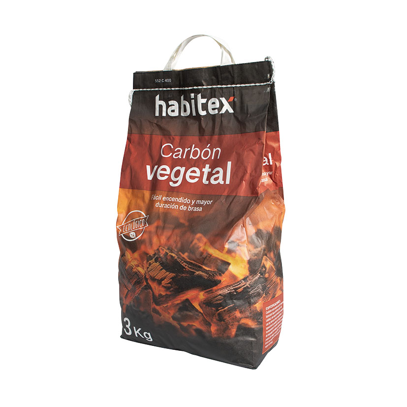 Charbon de bois de chêne HABITEX 3Kg