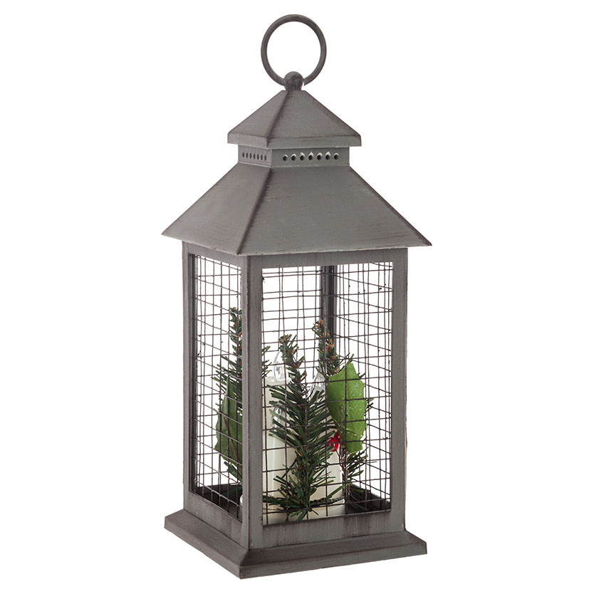 FAROL 3 LEDS 13,5 X H. 31 CM.