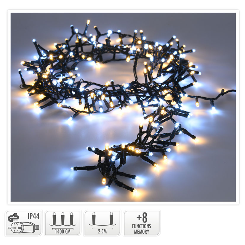 ILUMINACION 400 LED FRIO/CALIDO ALTERNO
