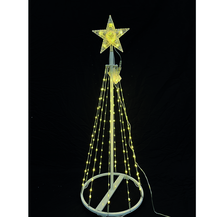 CONO CORTINA 140 LED BCO.CALIDO 8FUNC.90