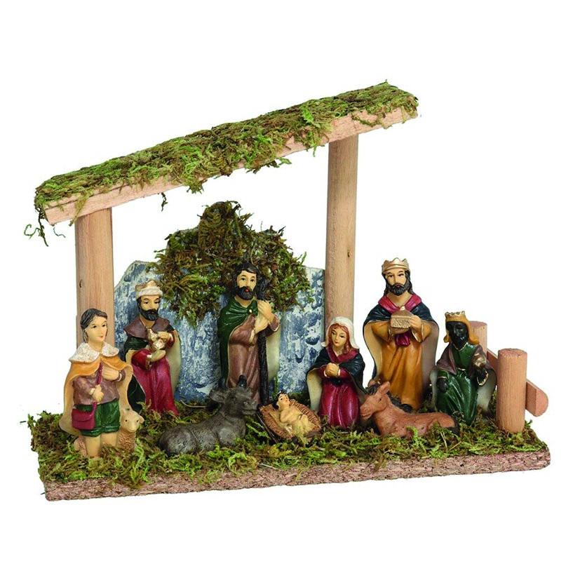NACIMIENTO 9 PIEZAS. 15 CM.