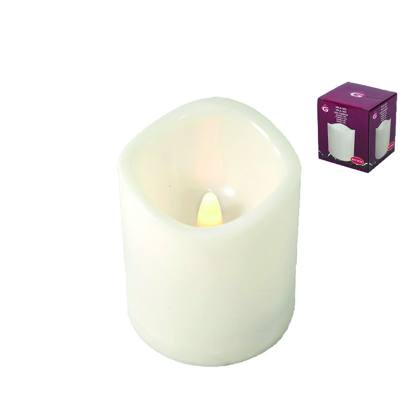 Bougie LED 9 x Ø 7,5 cm