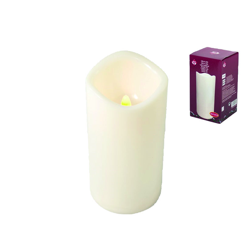Bougie LED 15 x Ø 7,5 cm