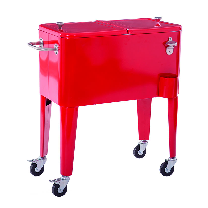 NEVERA VINT. RUEDAS ROJA 56LTS ALASKA