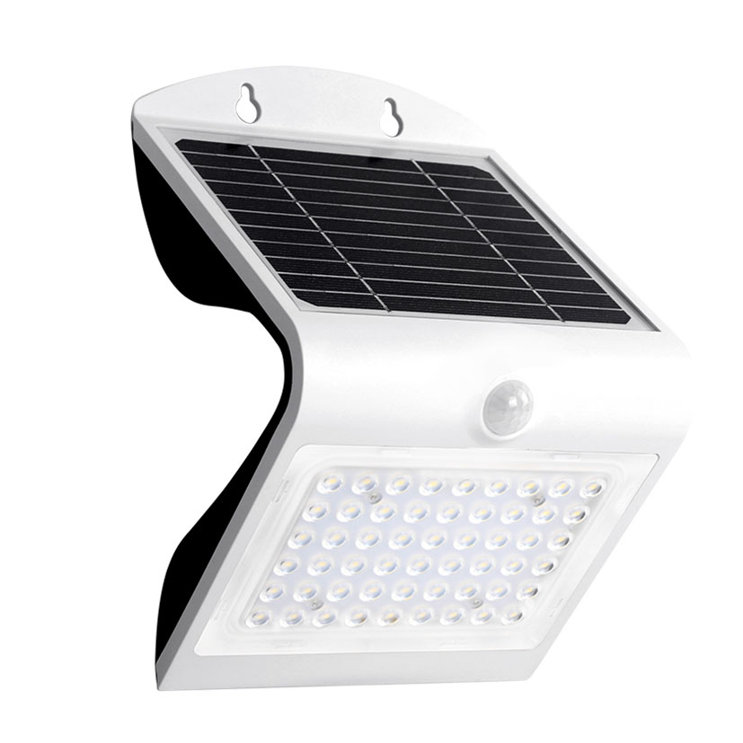 APLIQUE SOLAR LED 4W 4000K IP65 BLANCO