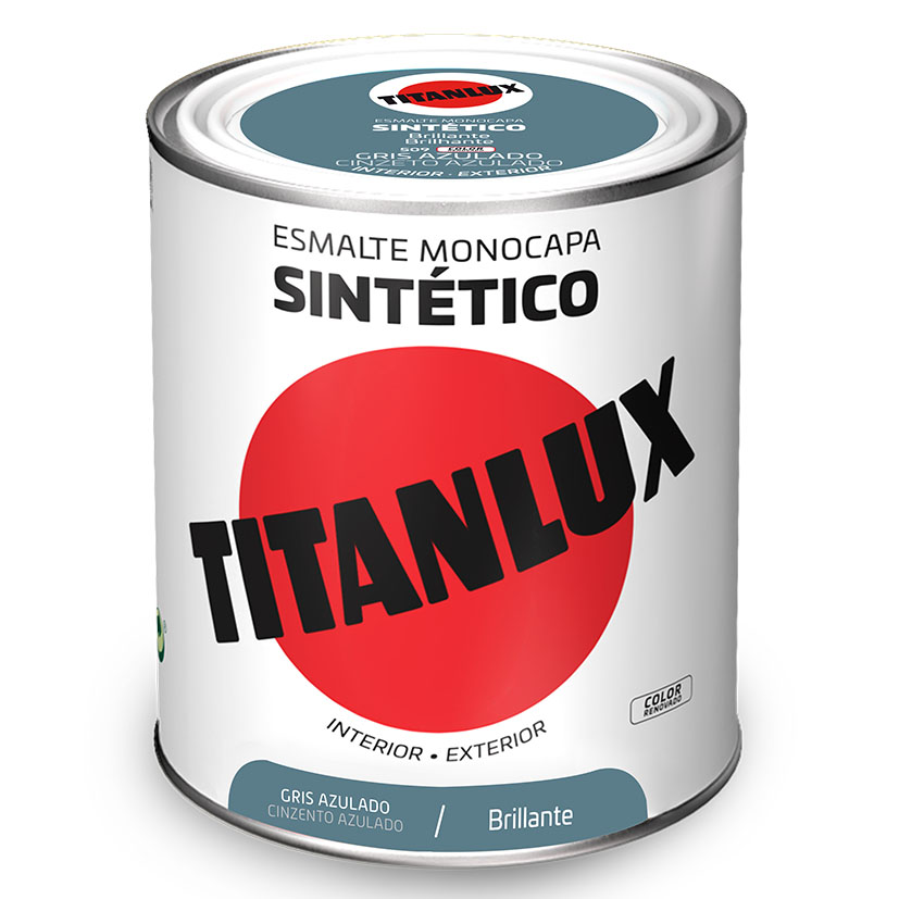 TITANLUX GRIS AZULADO 750ML.