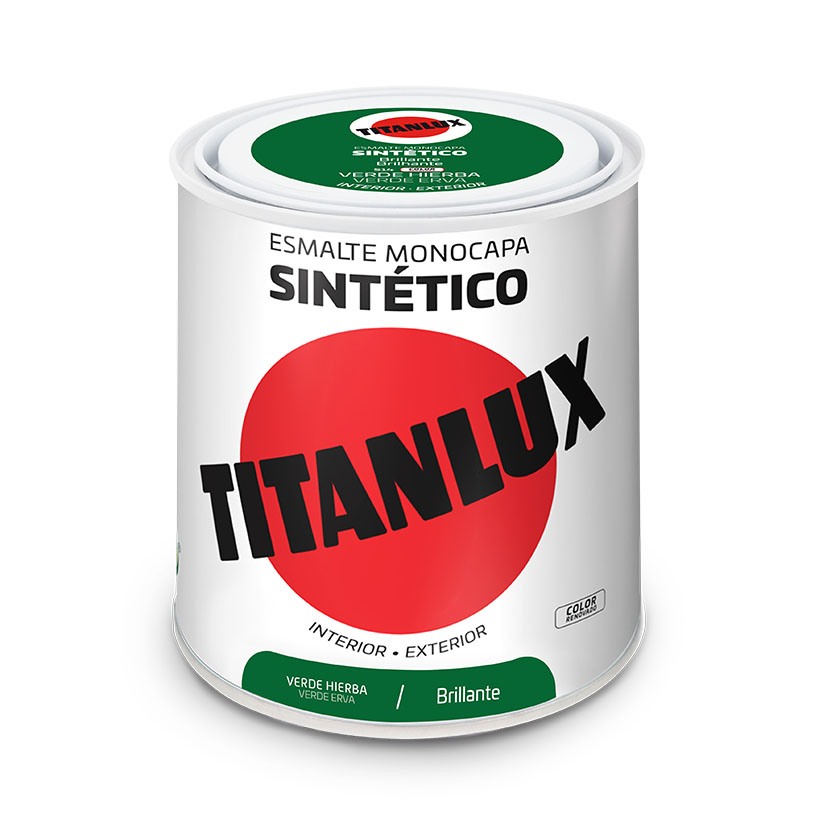 TITANLUX VERDE HIERBA 250ML.