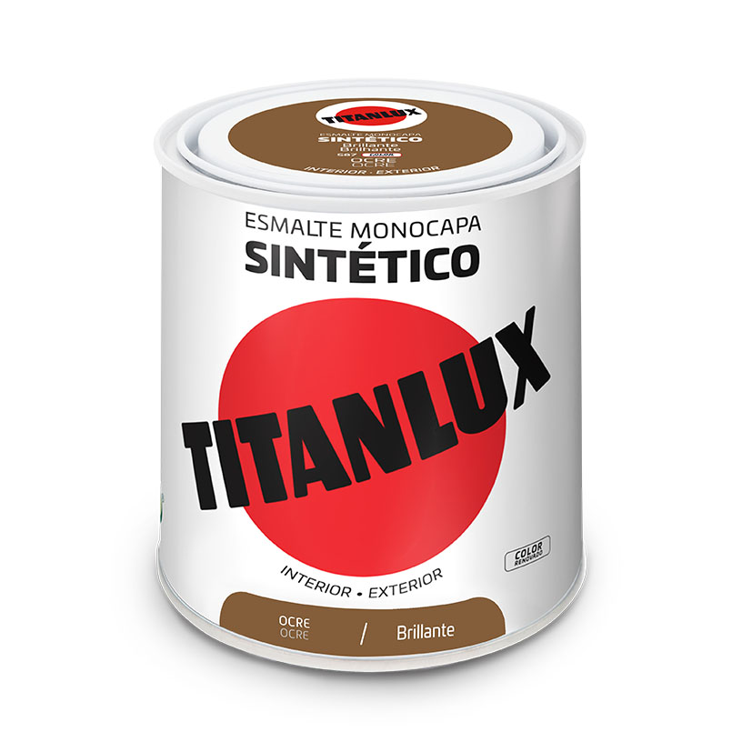 TITANLUX OCRE 250ML.