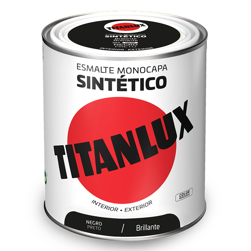 TITANLUX NEGRO 750ML.