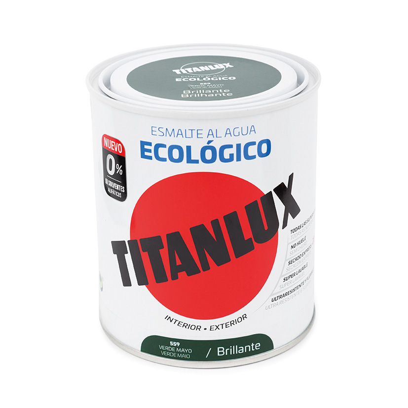 TITANLUX BASE AGUA VERDE MAYO 750ML BRIL