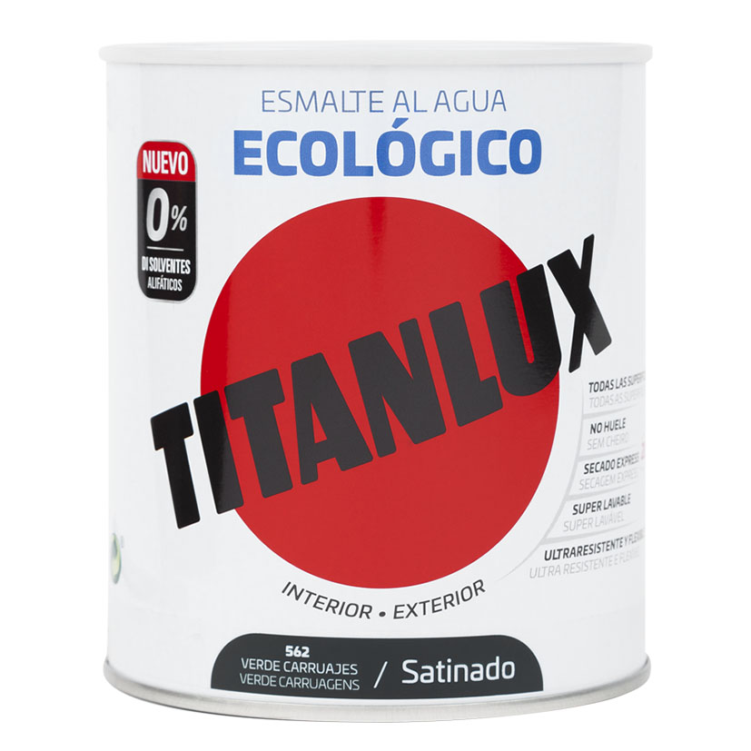 TITANLUX BASE AGUA VERDE CARR 750ML BRIL