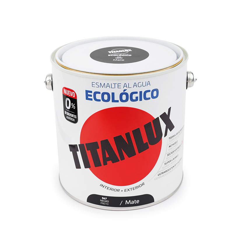 TITANLUX BASE AGUA TABACO 250ML MATE