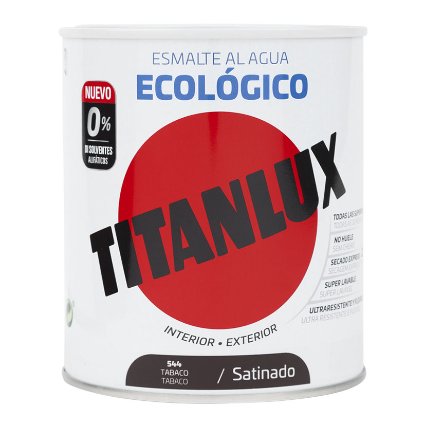 TITANLUX BASE AGUA TABACO 750ML SAT.