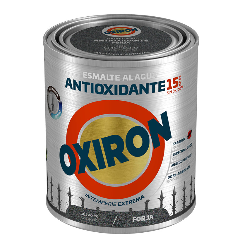 OXIRON FORJA AGUA GRIS ACERO 750ML