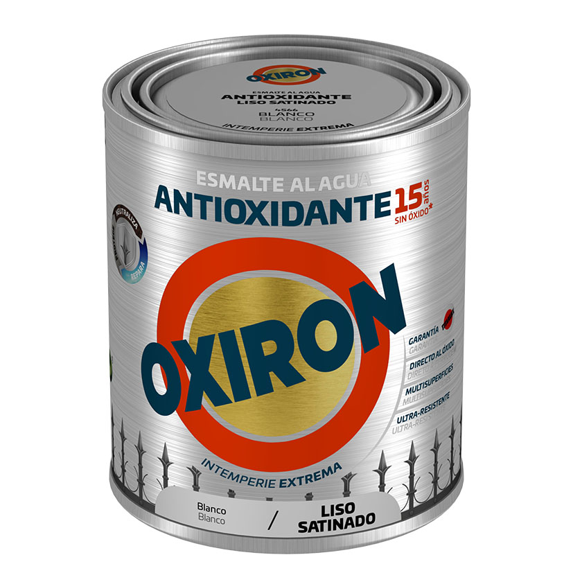 OXIRON LISO SATINADO. AGUA BLANCO 750ML