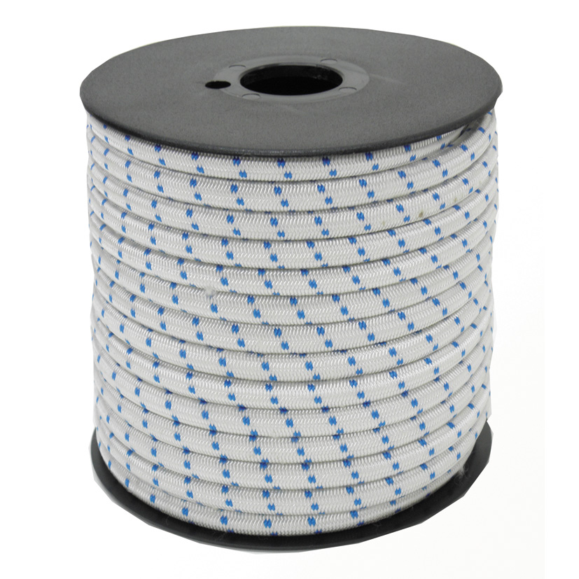 CUERDA ELÁSTICA TRENZADA 8 MM X 50 M.