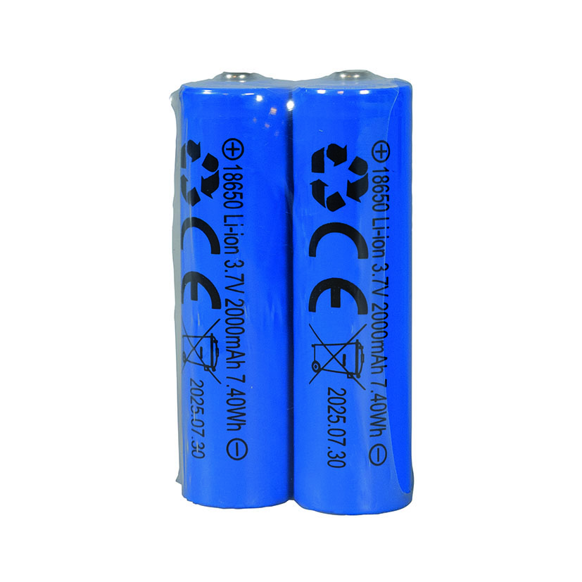 BATERIAS(JGO.2)RECARG.18650 P/FRONTAL