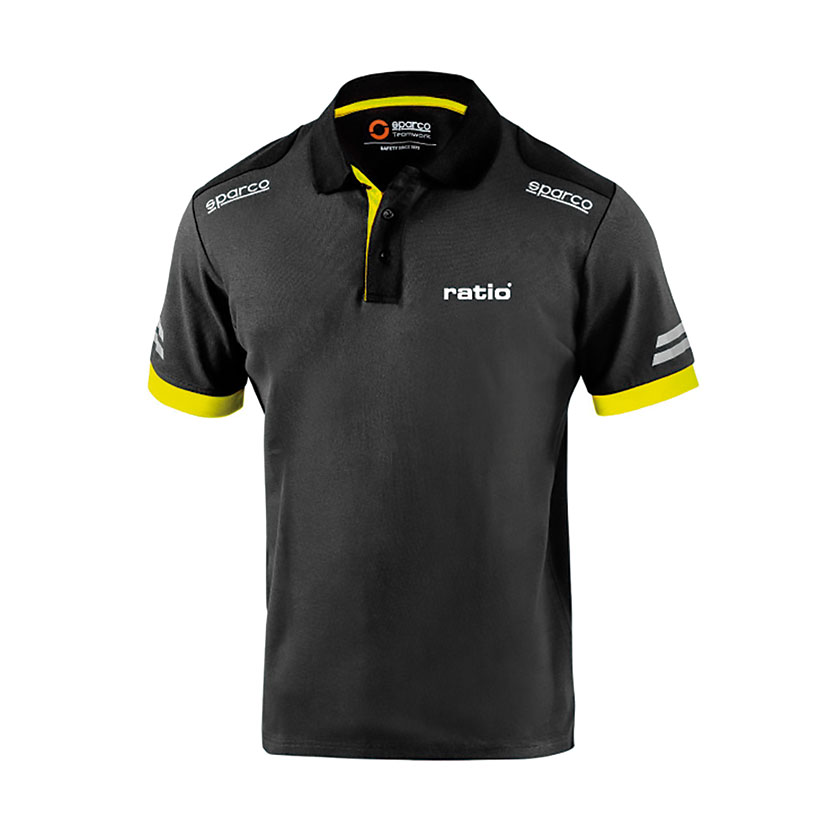 POLO GRIS/AMARILLO TALLA S