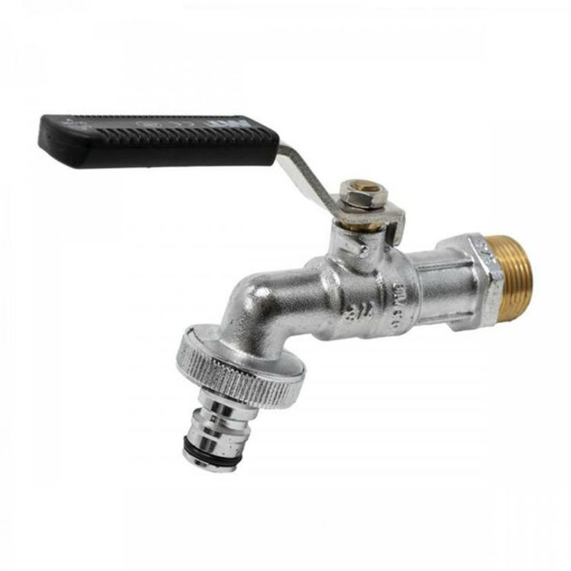 GRIFO ESFERA E/RAP.PAL.INOX 1/2x3/4