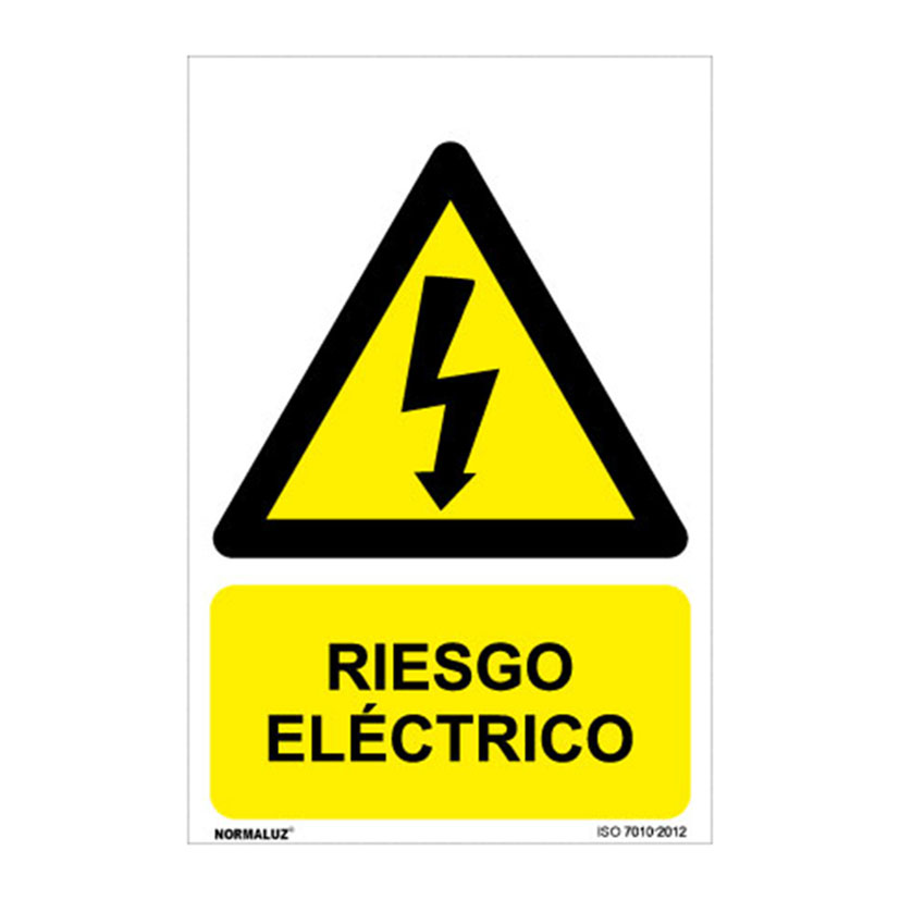 ADH RIESGO ELECTRICO 150X200MM