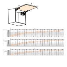 Emuca Compás para puertas elevables Altius Lift, Fuerza 1100-2900 (medium=M), Acero y plástico, Gris antracita - Ítem3