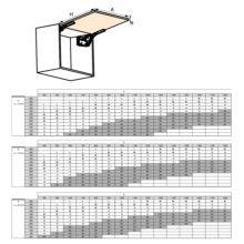 Emuca Compás para puertas elevables Altius Lift, Fuerza 4000-9000 (extra high=XH), Acero y plástico, Gris antracita - Ítem3