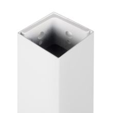 Emuca Patas cuadradas y estructura para mesa, 50x50mm, 750x750mm, Acero, Pintado blanco - Ítem8