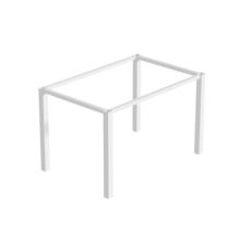 Emuca Patas cuadradas y estructura para mesa, 50x50mm, 1150x750mm, Acero, Pintado blanco - Ítem9