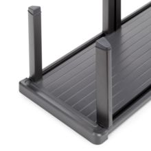 Emuca Porte-assiettes Orderbox vertical pour tiroir, 159x468 mm, Gris anthracite, Aluminium et Plastique - Item2