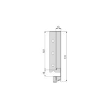 Emuca Cajón exterior Vertex 40kg de altura 131mm, profundidad 300mm, Acero, Gris antracita - Ítem9