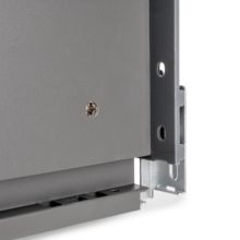 Emuca Cajón exterior Vertex con regulación 3D de altura 93mm, 40kg, espesor de tablero de 18mm, profundidad 450mm, Acero, Gris antracita - Ítem5